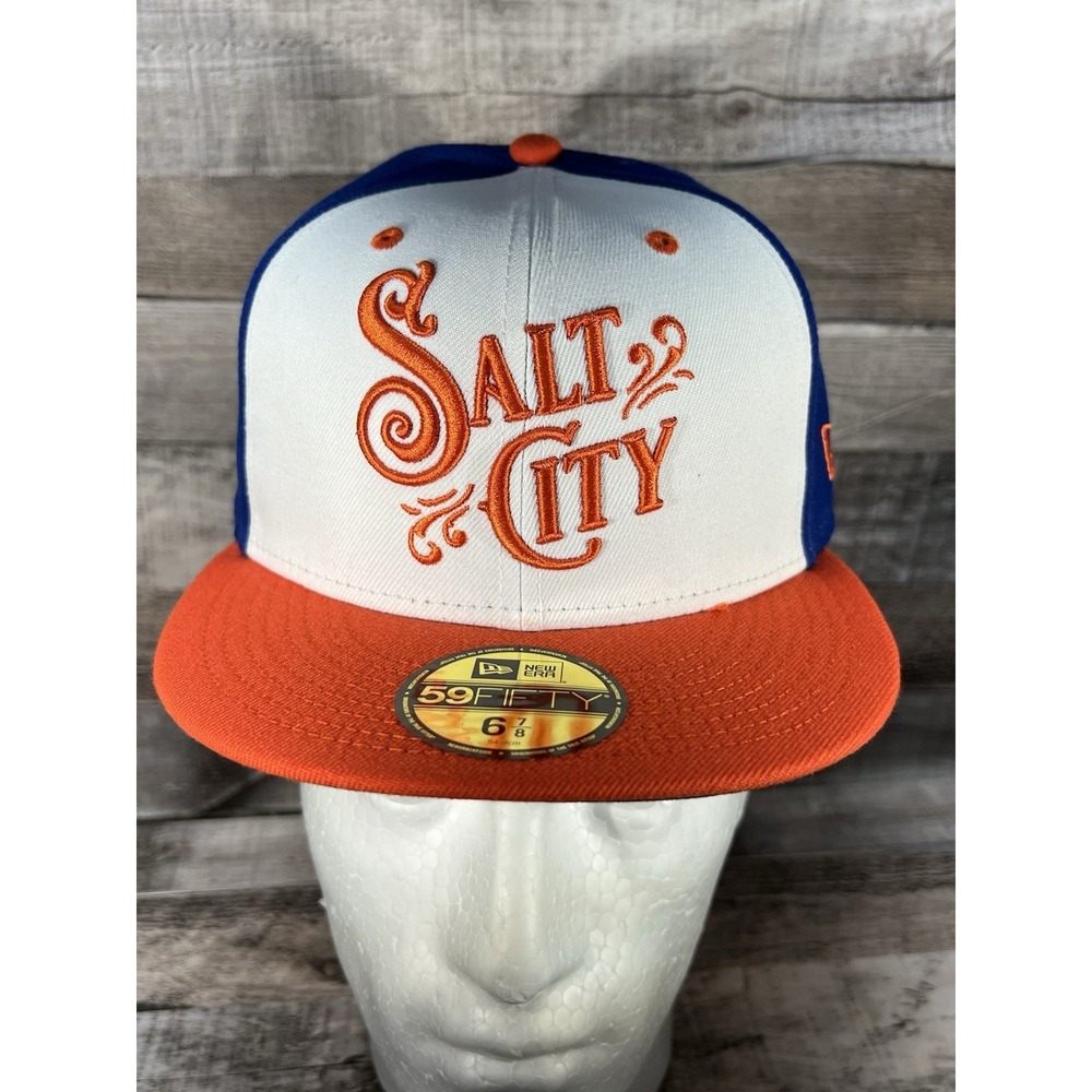 MiLB‎ Syracuse Mets "Salt City" New Era Fitted Hat  6 7/8
